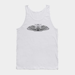 Butterfly and Skull Tank Top